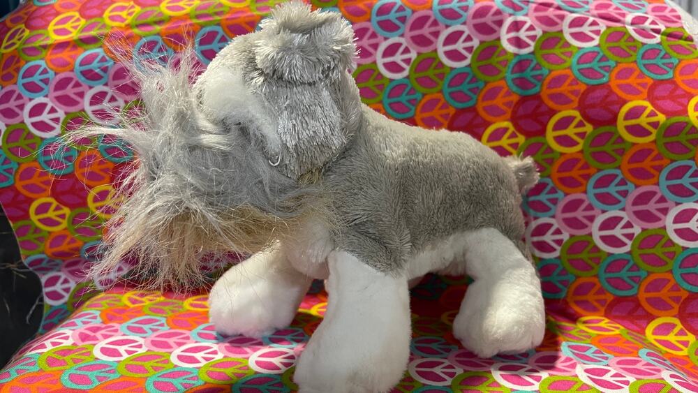 Schnauzer Dog HM159 No Code Webkinz Plush by Ganz